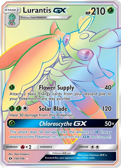 SM01: Lurantis GX (Secret) (Holofoil)
