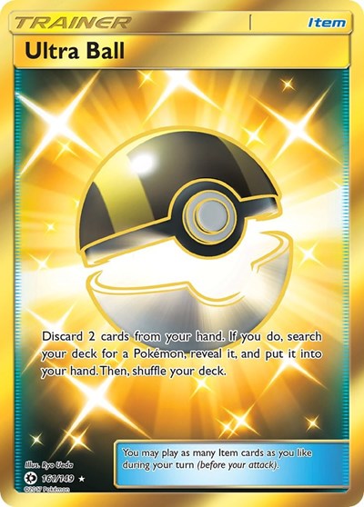 SM01: Ultra Ball (Secret) (Holofoil)