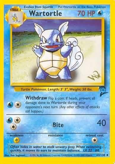 PR: Wartortle [W Stamped]