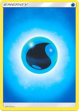 SM01: Water Energy (2017 Unnumbered) (Reverse Holofoil)