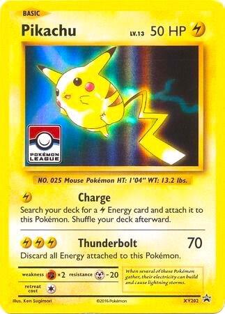 PR: Pikachu - XY202 (Pokemon League) (Holofoil)