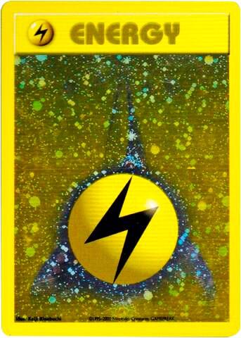 PR: Lightning Energy (WotC 2002 League Promo) (Holofoil)