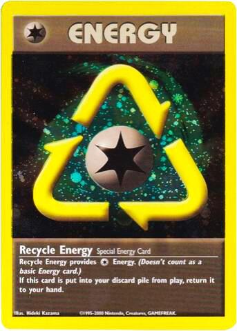PR: Recycle Energy (WotC 2002 League Promo) (Holofoil)