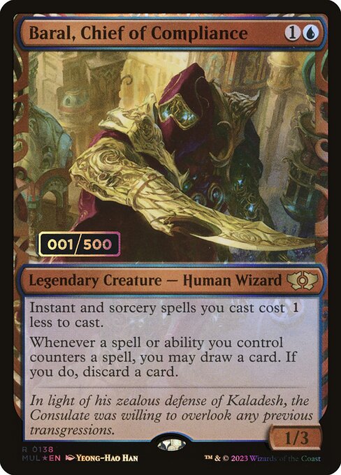 MUL: Baral, Chief of Compliance (Serial Numbered) (Foil)
