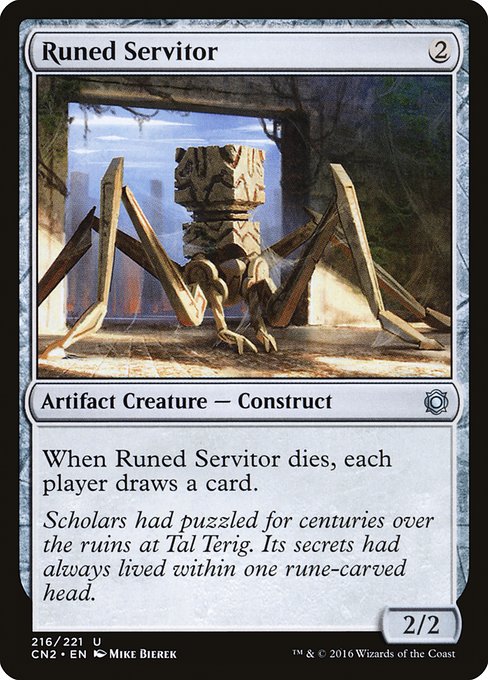 CN2: Runed Servitor (Foil)
