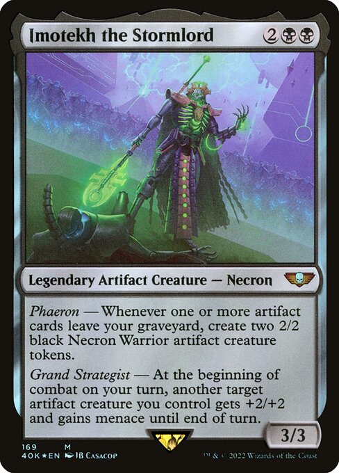 40K: Imotekh the Stormlord (Foil)