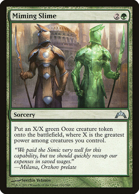 GTC: Miming Slime (Foil)