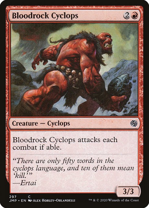 JMP: Bloodrock Cyclops