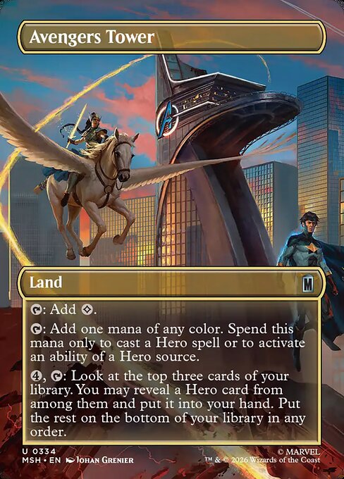 MSH: Avengers Tower (Borderless)