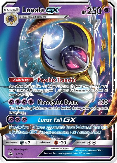 SMP: Lunala GX - SM17 (Holofoil)