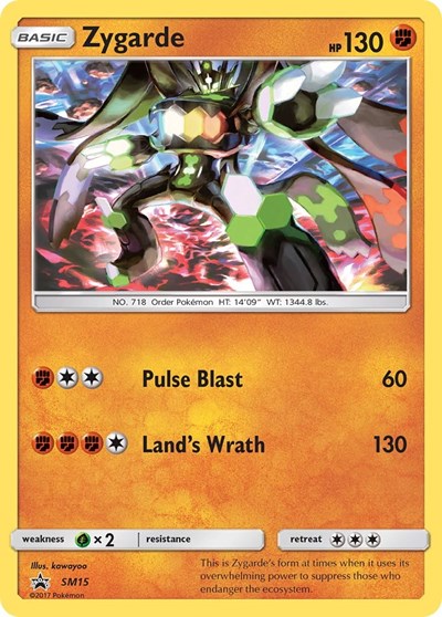 SMP: Zygarde - SM15 (Holofoil)
