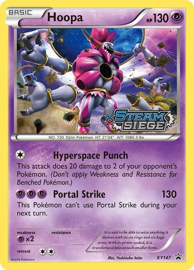 PR: Hoopa (XY Steam Siege Prerelease) (Holofoil)