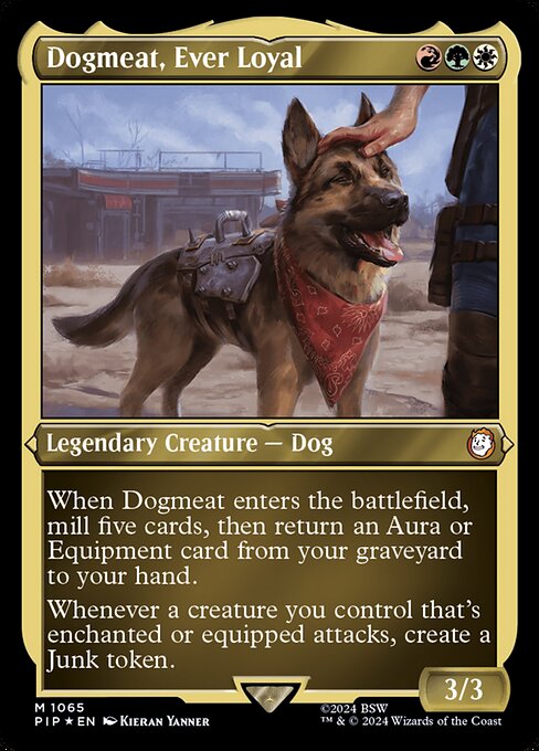 PIP: Dogmeat, Ever Loyal (Display Commander) - Thick Stock