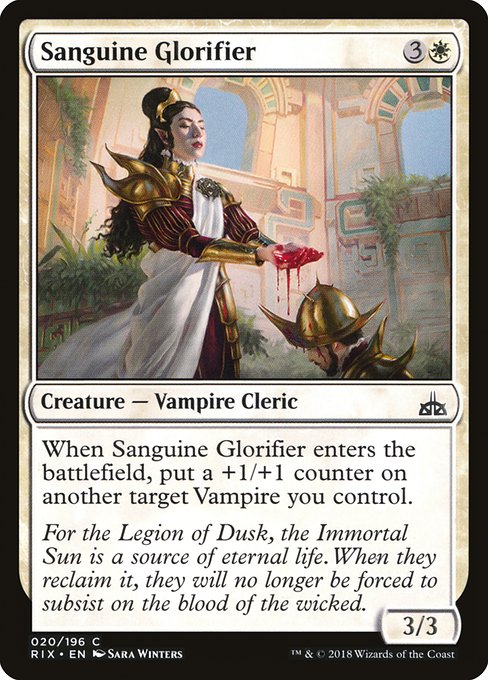 RIX: Sanguine Glorifier