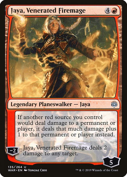 WAR: Jaya, Venerated Firemage