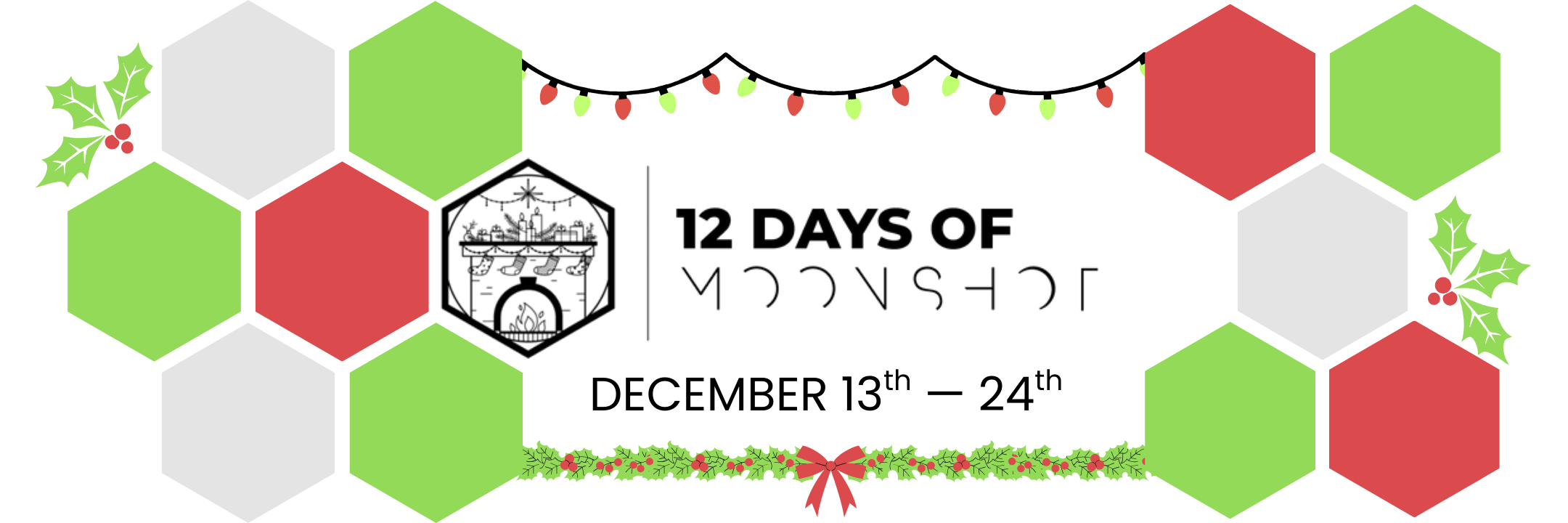 12 Days of Moonshot December 13th-24th