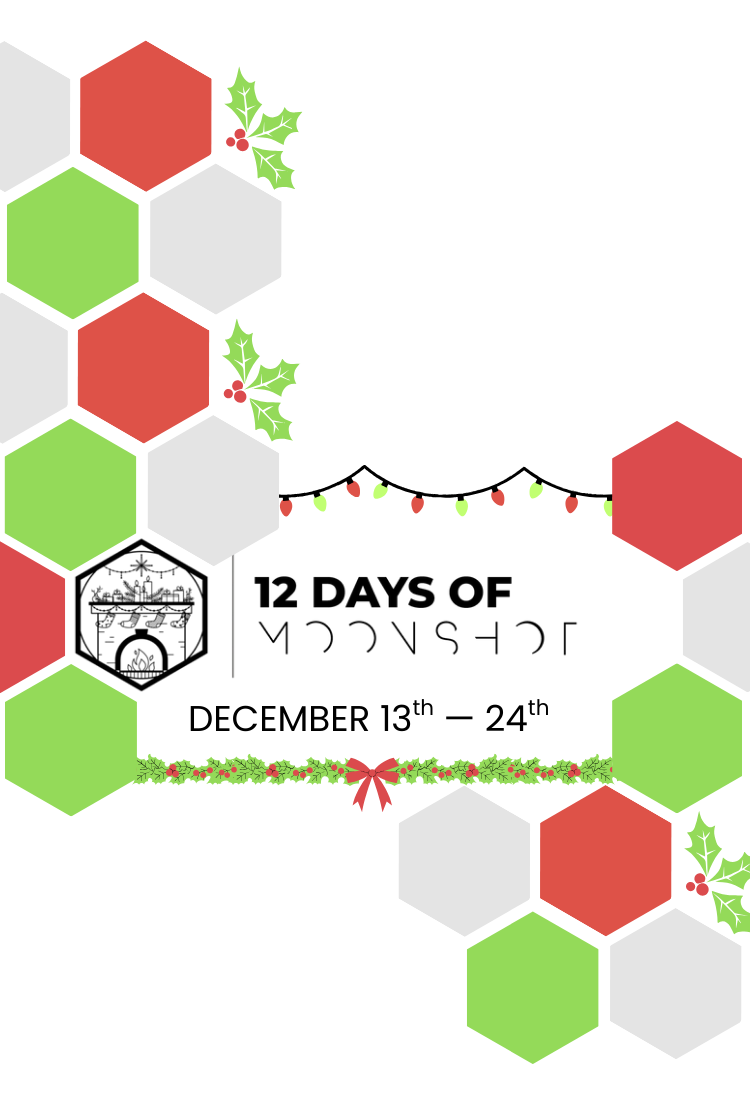 12 Days of Moonshot December 13th-24th