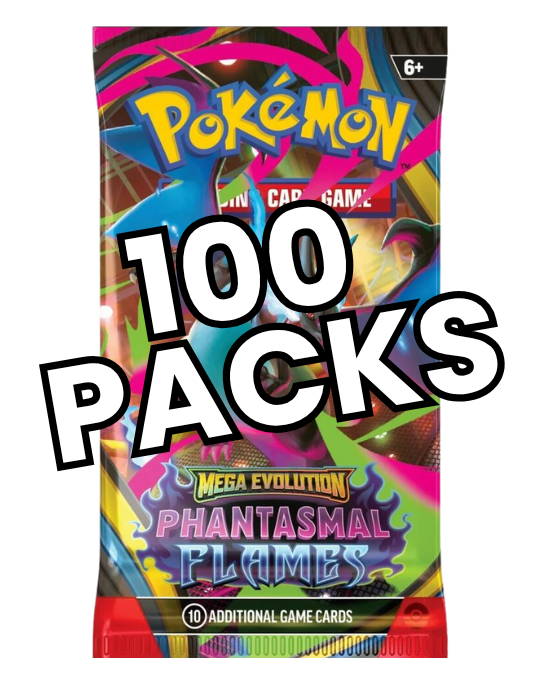 Phantasmal Flames x 100 PACKS! - Moonshot Rips