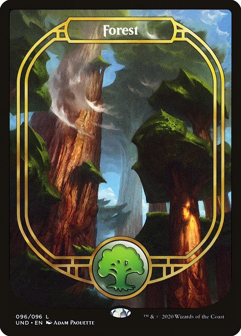 UND: Forest (Full Art) (Foil)