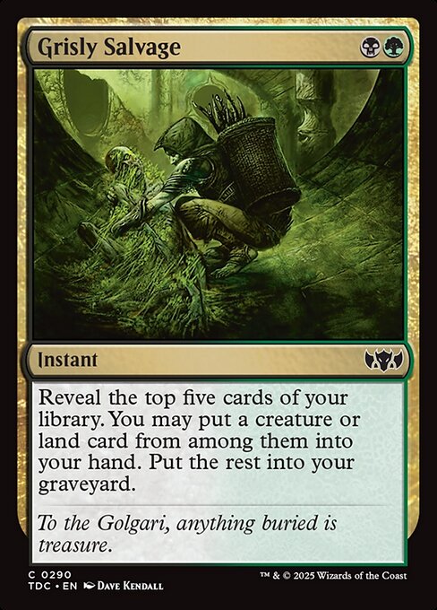 TDC: Grisly Salvage