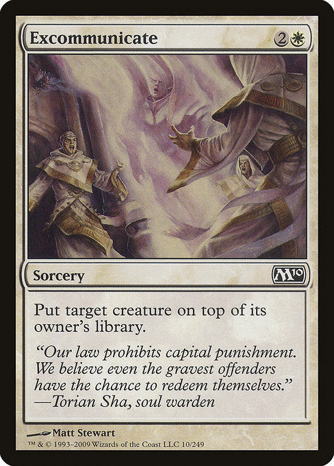 M10: Excommunicate (Foil)