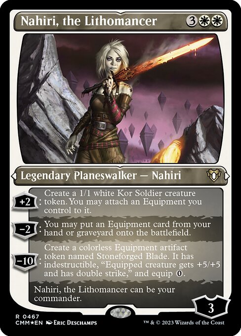 CMM: Nahiri, the Lithomancer (Foil Etched)