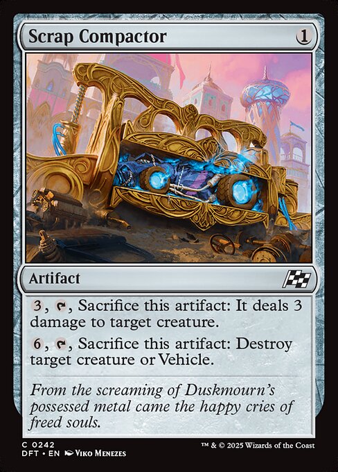 DFT: Scrap Compactor (Foil)