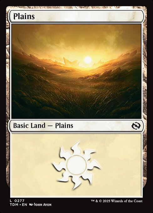 TDM: Plains (0277) (Foil)