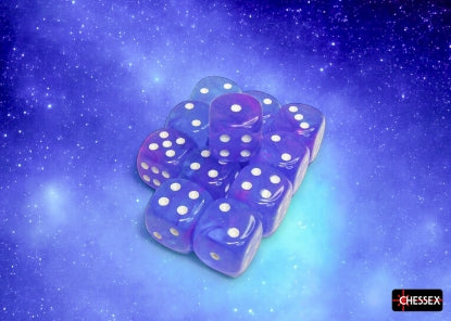 Chessex Nebula 16mm D6 Dice Block (12-Dice)