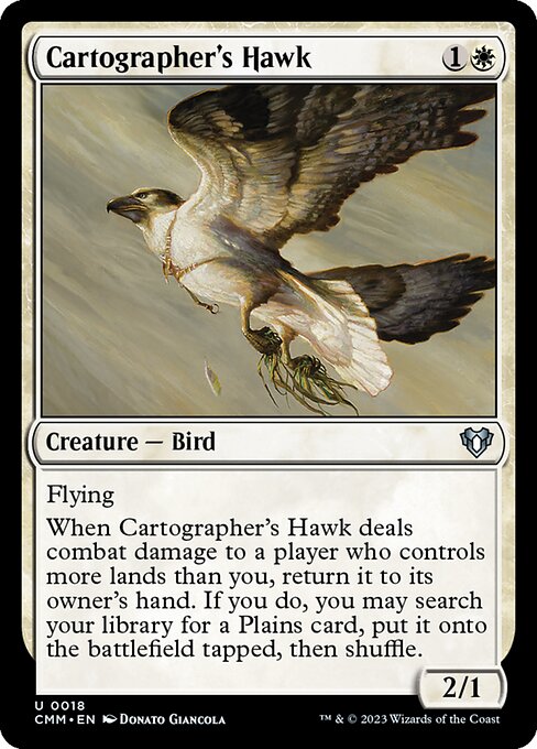 CMM: Cartographer's Hawk (Foil)