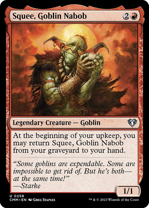 CMM: Squee, Goblin Nabob (Foil)