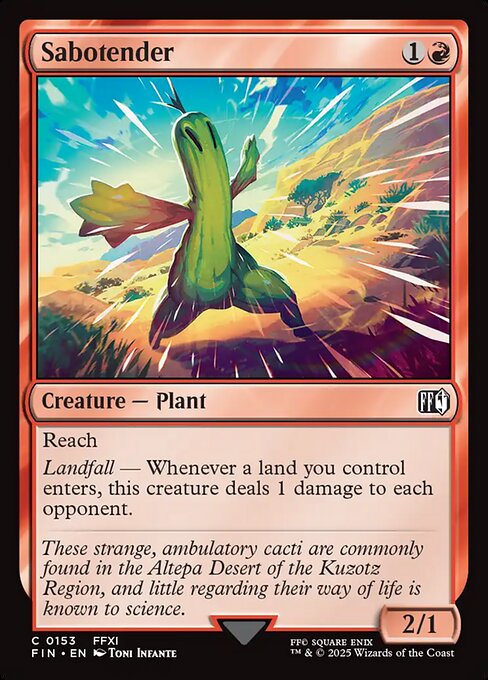 FIN: Sabotender (Foil)