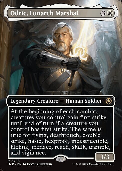INR: Odric, Lunarch Marshal (Borderless)