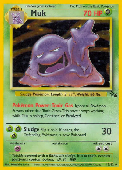 Muk (13) 13/62 Unlimited Fossil