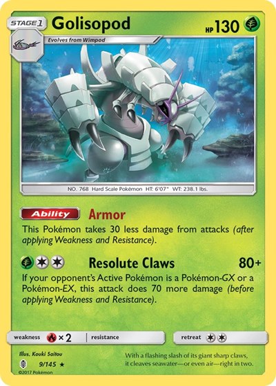 SM02: Golisopod (Holofoil)