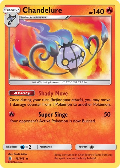 SM02: Chandelure (Holofoil)