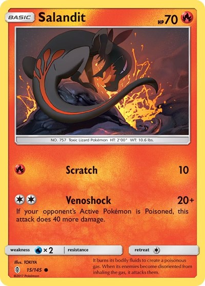 SM02: Salandit (Reverse Holofoil)
