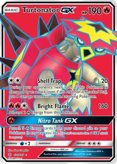 SM02: Turtonator GX (Full Art) (Holofoil)