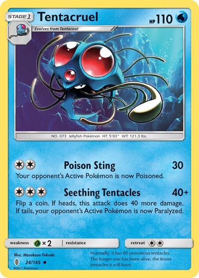SM02: Tentacruel (Reverse Holofoil)