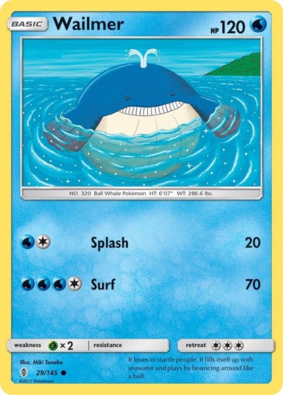 SM02: Wailmer (Reverse Holofoil)