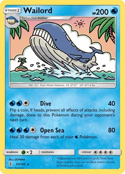 SM02: Wailord (Reverse Holofoil)
