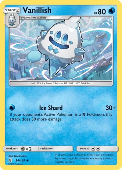 SM02: Vanillish (Reverse Holofoil)