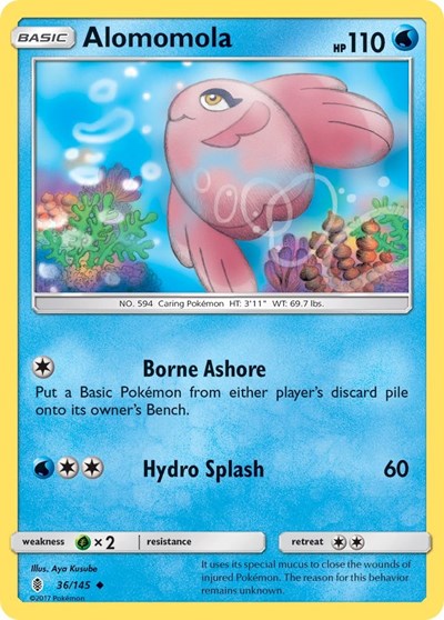 SM02: Alomomola (Reverse Holofoil)