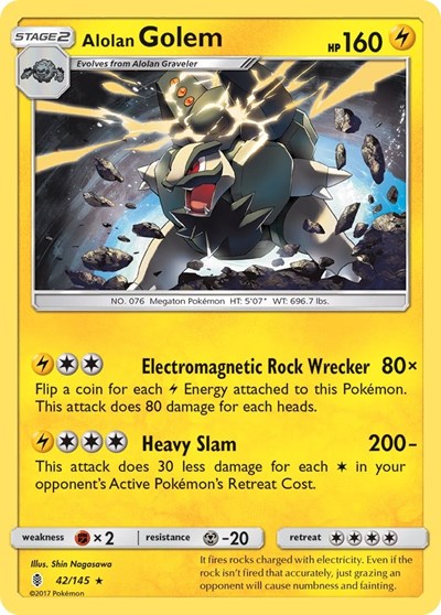 SM02: Alolan Golem (Holofoil)