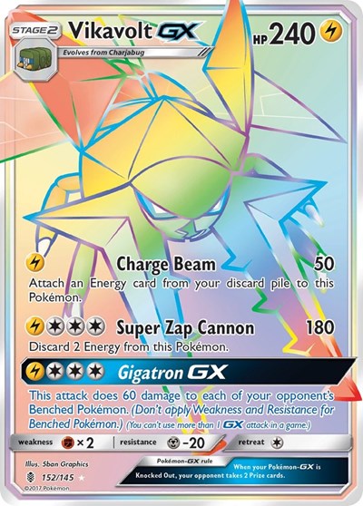 SM02: Vikavolt GX (Secret) (Holofoil)