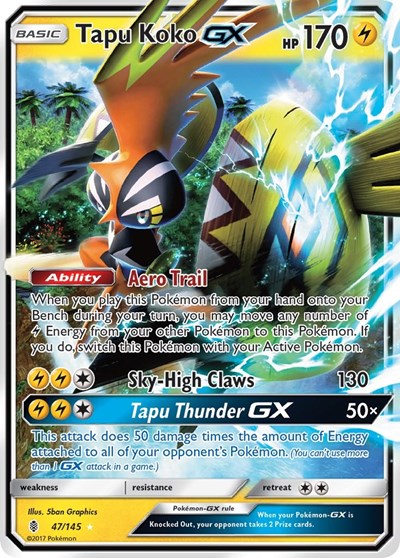 SM02: Tapu Koko GX (Holofoil)