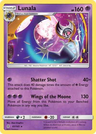 SM02: Lunala (Reverse Holofoil)