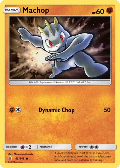 SM02: Machop (63) (Reverse Holofoil)