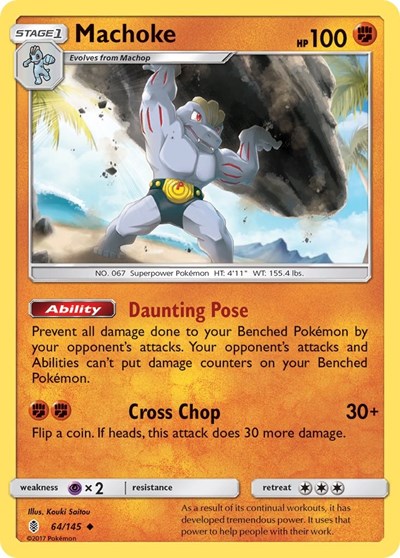 SM02: Machoke (Reverse Holofoil)