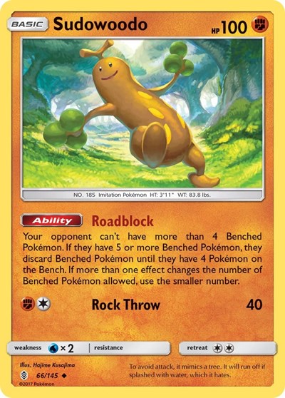 SM02: Sudowoodo (Reverse Holofoil)